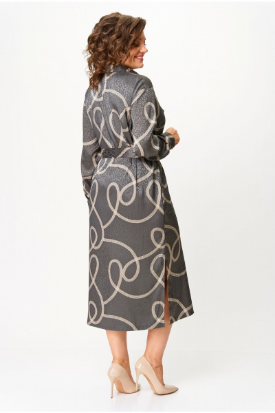 Платье VIPPRIMO 123 серый - фото 9