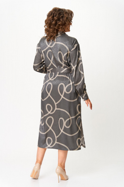 Платье VIPPRIMO 123 серый - фото 8