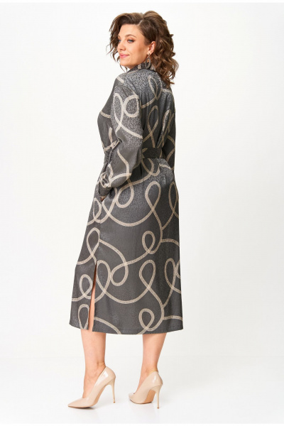 Платье VIPPRIMO 123 серый - фото 7