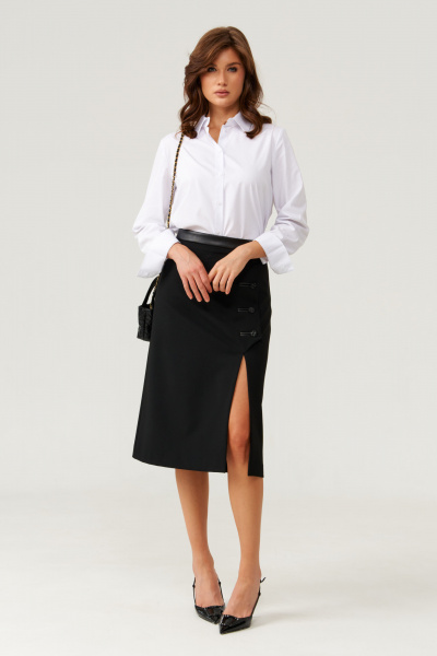 Юбка Панда 105950 черный - фото 1