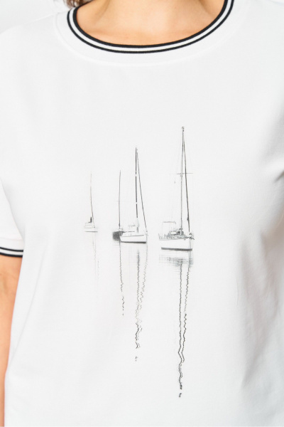 Джемпер Rumoda 2263 молочный - фото 9