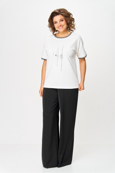 Джемпер Rumoda 2263 молочный - фото 8