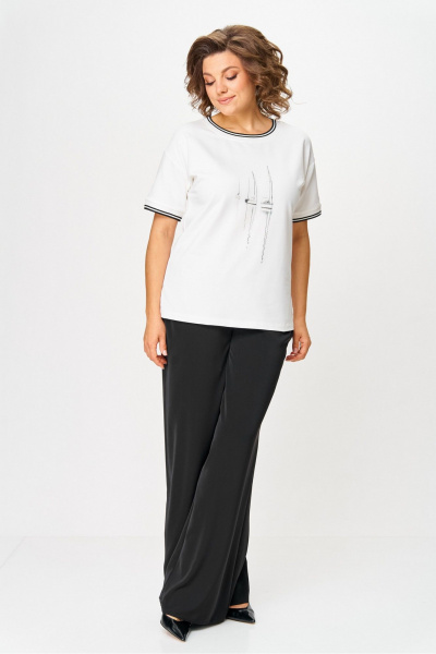 Джемпер Rumoda 2263 молочный - фото 7