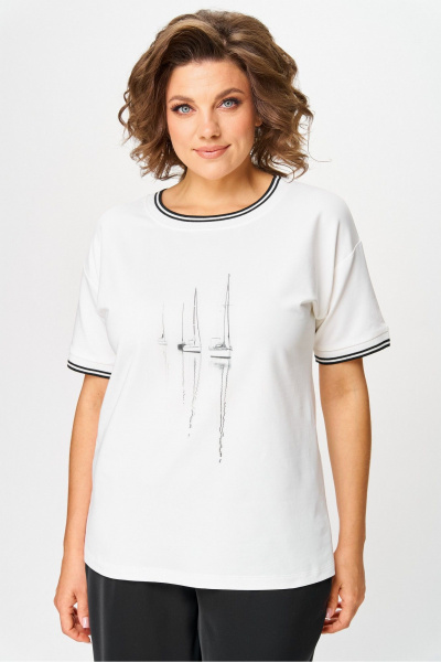 Джемпер Rumoda 2263 молочный - фото 1