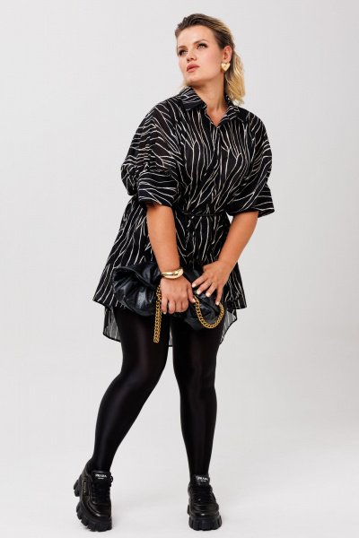 Блуза Anastasia 1260 черный - фото 11