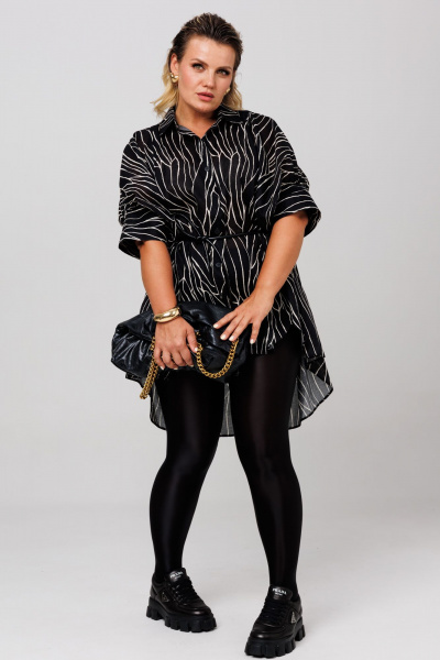 Блуза Anastasia 1260 черный - фото 10