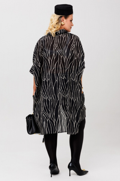 Блуза Anastasia 1260 черный - фото 8