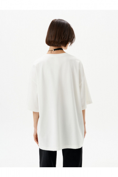 Футболка 10DENCY 23332 молочный-черный - фото 10