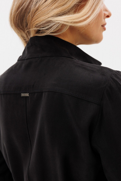 Прямое платье из вискозы с поясом и карманами на каждый день Verita 2264 - фото 7