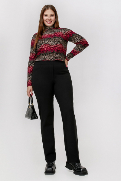 Брюки La rouge 8062 черный - фото 2