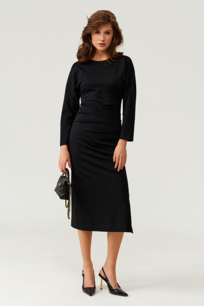 Платье Панда 106580 черный - фото 1