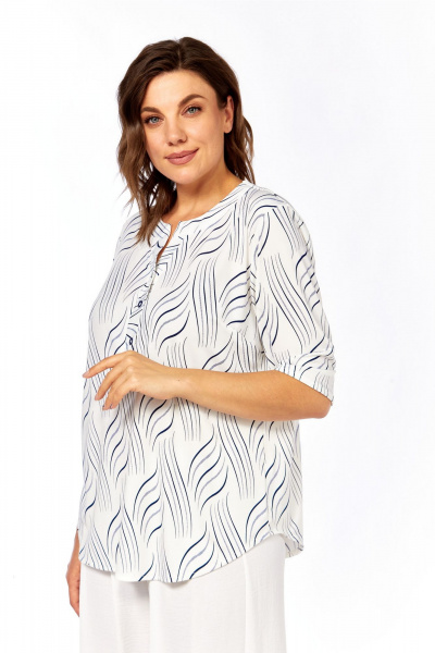 Блуза Abbi 4064 молочный - фото 10