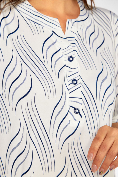 Блуза Abbi 4064 молочный - фото 6