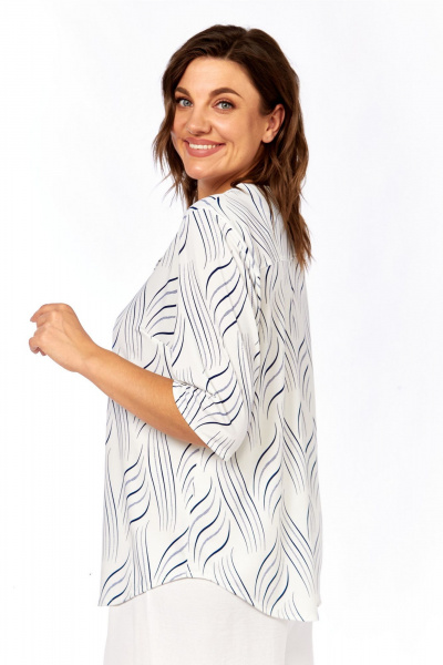 Блуза Abbi 4064 молочный - фото 5