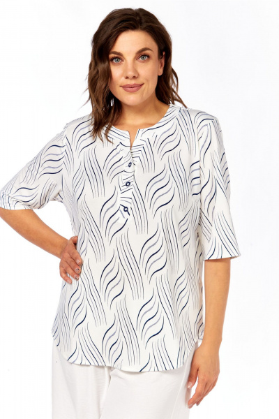 Блуза Abbi 4064 молочный - фото 4