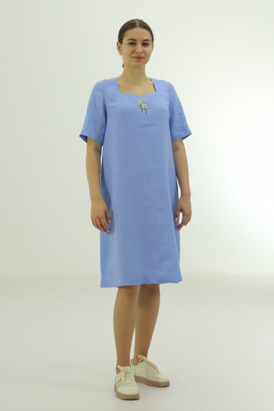 Платье Полинушка 308/1 лаванда - фото 1