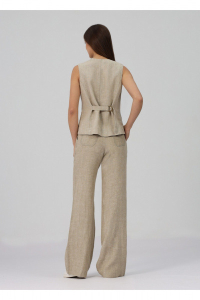 Брюки Полинушка 499б светлый - фото 3