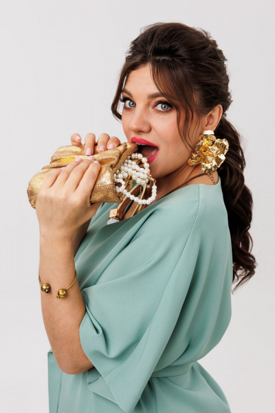 Платье Anelli 1391.2 океанская_волна - фото 6