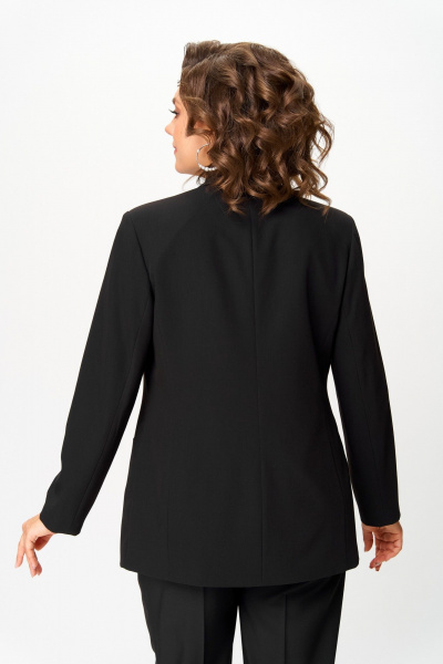 Брюки, жакет ANASTASIA MAK 1141-А черный - фото 12