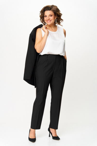 Брюки, жакет ANASTASIA MAK 1141-А черный - фото 2