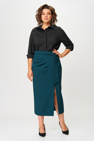 Юбка ANASTASIA MAK 1146-2 зеленый - фото 1