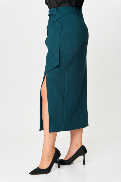 Юбка ANASTASIA MAK 1146-2 зеленый - фото 6