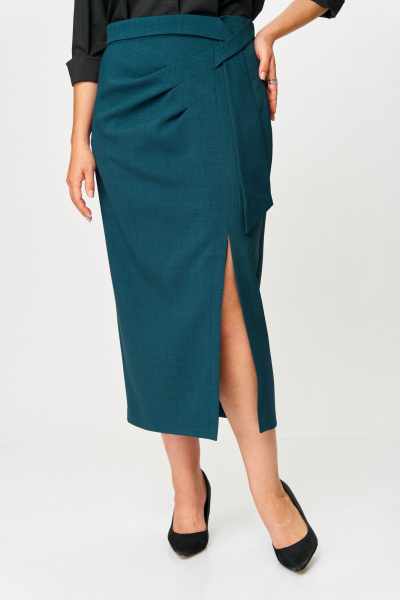 Юбка ANASTASIA MAK 1146-2 зеленый - фото 2