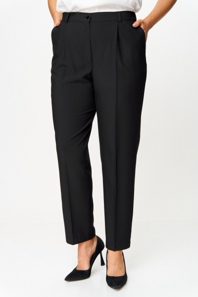 Брюки, жакет ANASTASIA MAK 1244 пыльная _роза+черный - фото 5