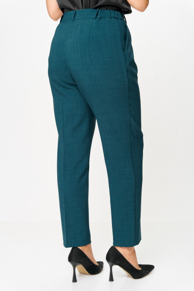 Брюки ANASTASIA MAK 1244-2 зеленый - фото 7