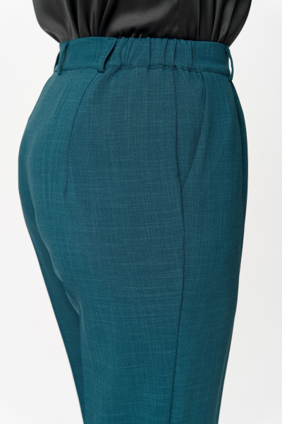 Брюки ANASTASIA MAK 1244-2 зеленый - фото 4