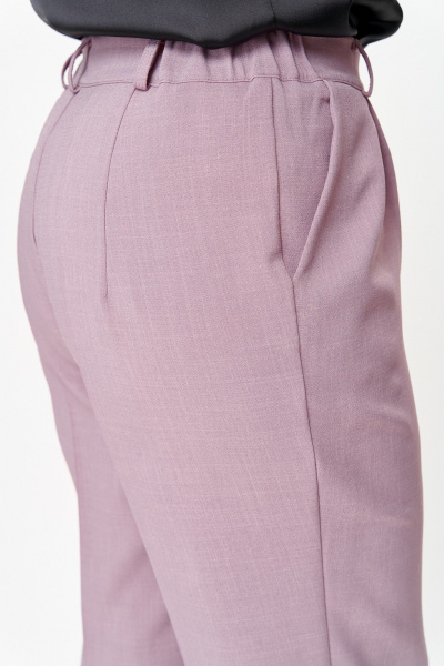 Брюки ANASTASIA MAK 1244-2 пудра - фото 9