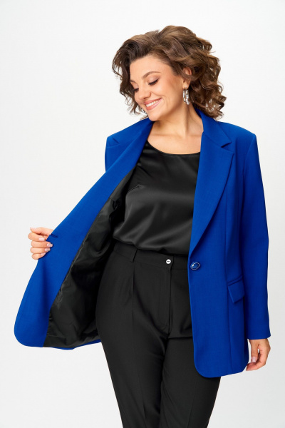 Жакет ANASTASIA MAK 1248 василёк - фото 9