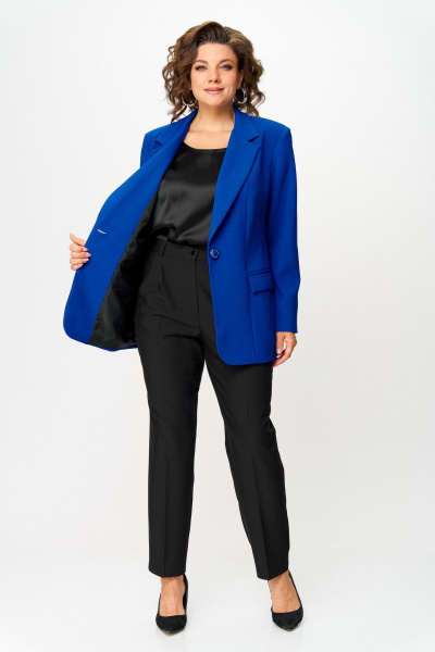 Жакет ANASTASIA MAK 1248 василёк - фото 6