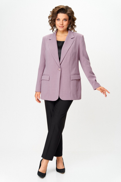 Жакет ANASTASIA MAK 1248 пудра - фото 9