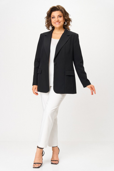 Жакет ANASTASIA MAK 1248 темно-зелёный - фото 12