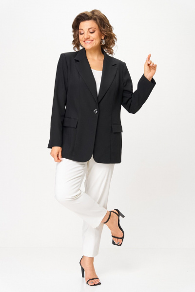 Жакет ANASTASIA MAK 1248 темно-зелёный - фото 9