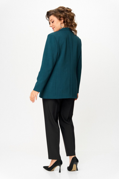 Жакет ANASTASIA MAK 1248 темно-зелёный - фото 8