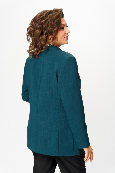 Жакет ANASTASIA MAK 1248 темно-зелёный - фото 4
