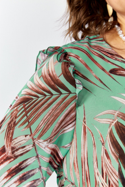 Платье Lady Secret 25301 мультиколор/пальма - фото 6