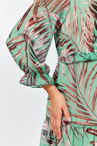 Платье Lady Secret 25301 мультиколор/пальма - фото 7