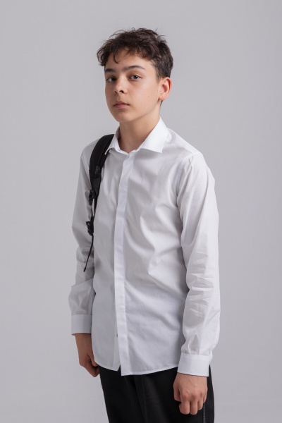 Рубашка Nadex 41-104311/102-25 белый - фото 6