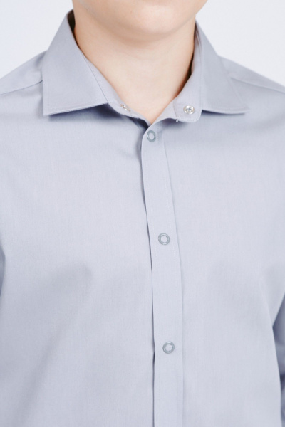 Рубашка Nadex 41-104311/202-25 пепельный - фото 6