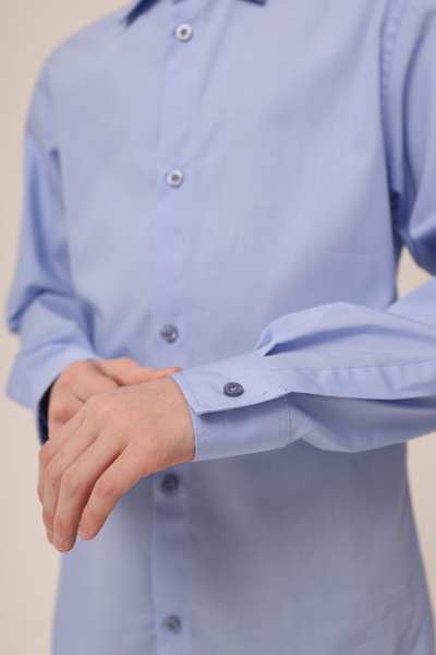 Рубашка Nadex 41-104411/202-25 голубой - фото 6