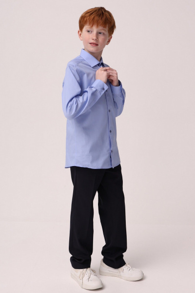 Рубашка Nadex 41-104411/202-25 голубой - фото 3