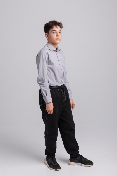 Рубашка Nadex 41-104411/202-25 пепельный - фото 2