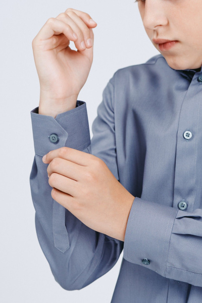 Рубашка Nadex 41-104511/202-25 темно-серый - фото 6