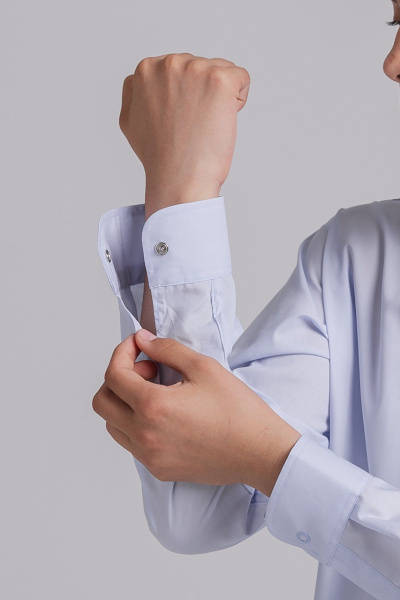 Рубашка Nadex 41-104812/202-25 светло-голубой - фото 3