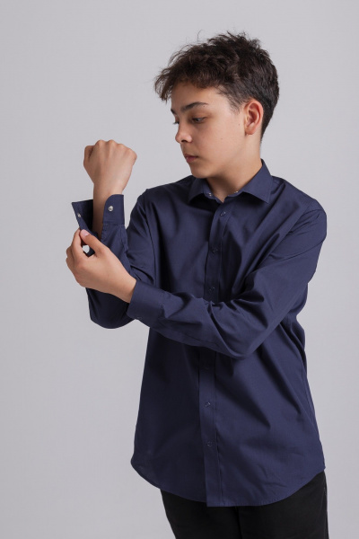 Рубашка Nadex 41-104812/202-25 темно-синий - фото 6