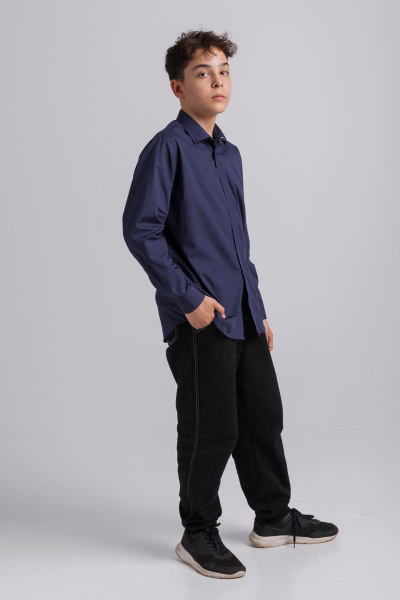 Рубашка Nadex 41-104812/202-25 темно-синий - фото 4