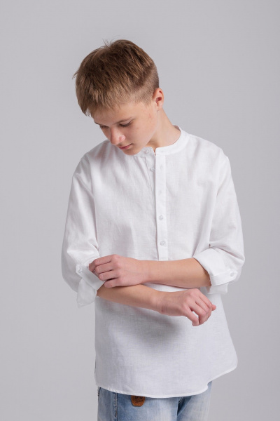 Рубашка Nadex 41-117232/111-25 белый - фото 9